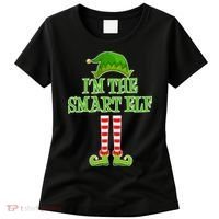 I'm The Smart Elf Matching Family Christmas Women's T-Shirt thumb 0