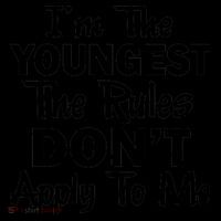 I'm the Youngest the Rules Don't Apply To Me Funny Coffee Mug thumb 5