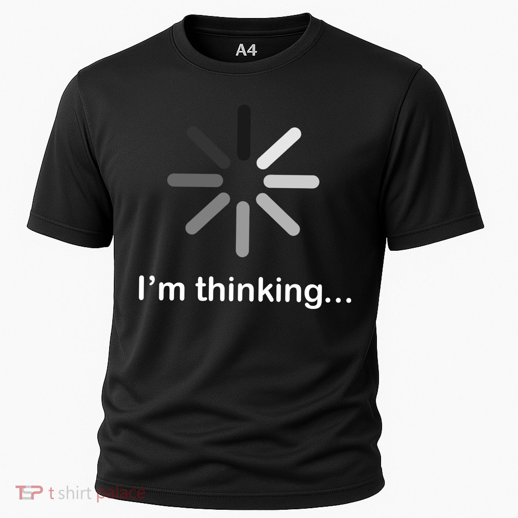 I'm Thinking Loading Logo Cooling Performance Crew T-Shirt