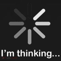 I'm Thinking Loading Logo Cooling Performance Crew T-Shirt thumb 4