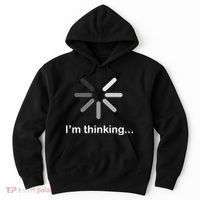 I'm Thinking Loading Logo Hoodie thumb 0