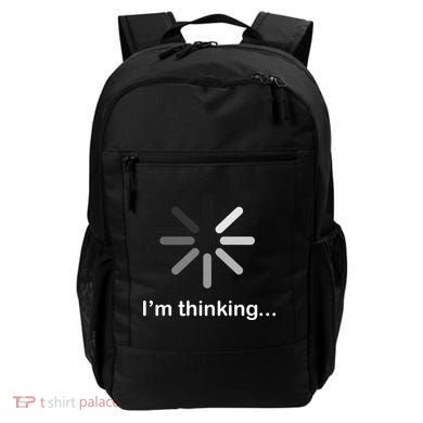 I'm Thinking Loading Logo Backpack