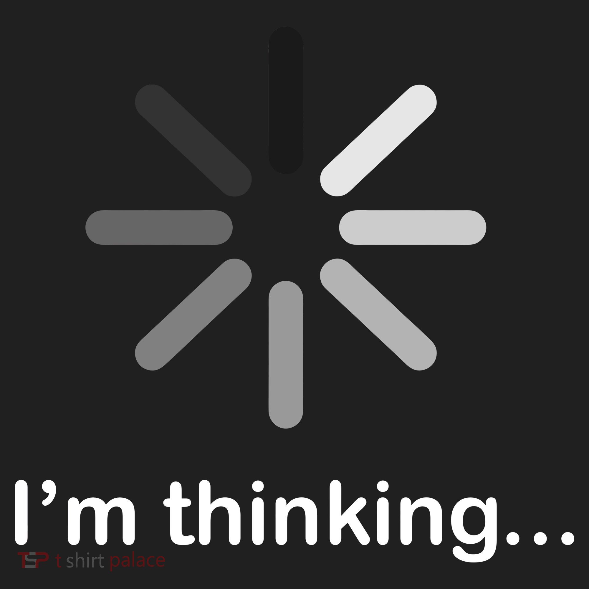 I'm Thinking Loading Logo Beanie