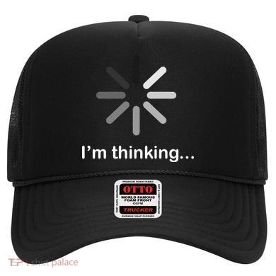 I'm Thinking Loading Logo Hat