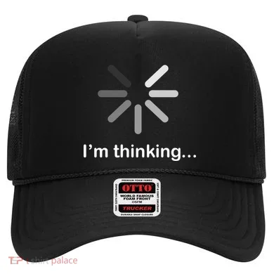 I'm Thinking Loading Logo Hat