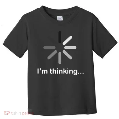 I'm Thinking Loading Logo Toddler T-Shirt