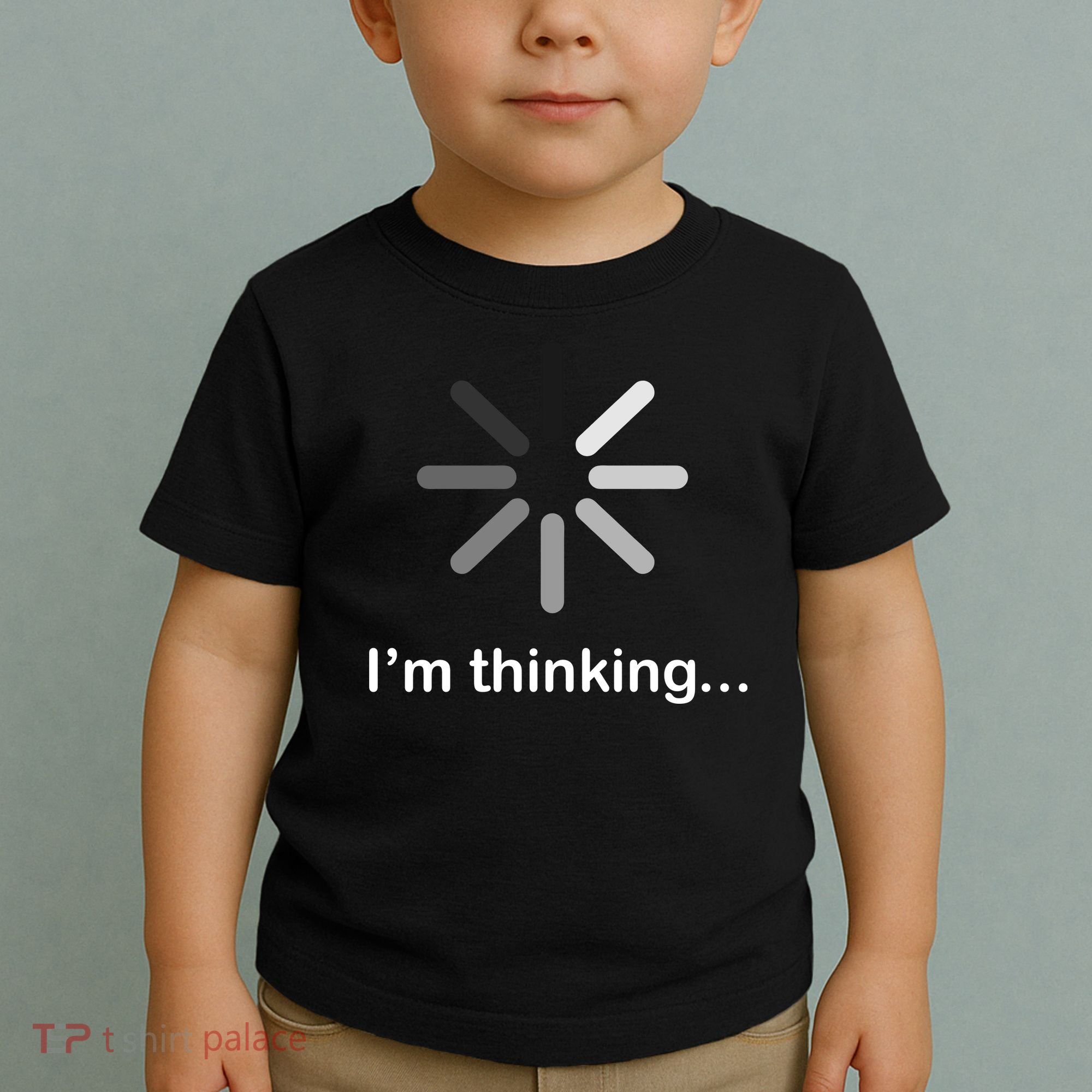 I'm Thinking Loading Logo Toddler T-Shirt