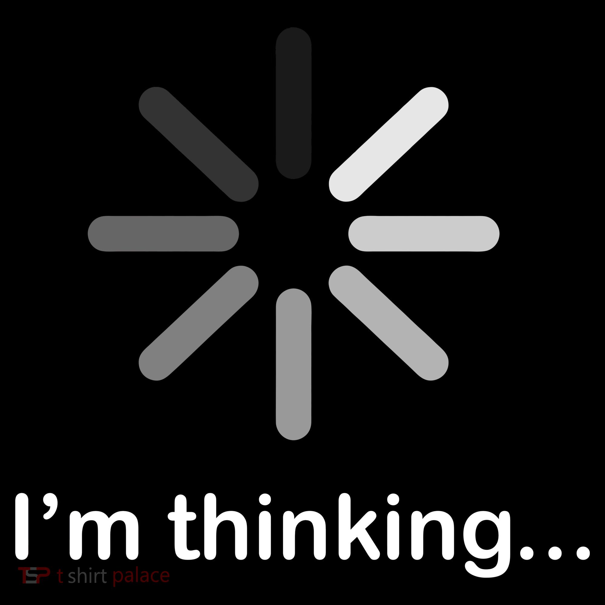 I'm Thinking Loading Logo Kids Sweatshirt