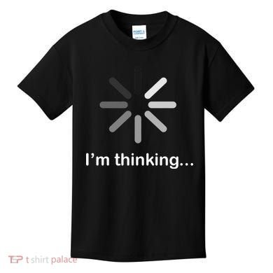 I'm Thinking Loading Logo Kids T-Shirt