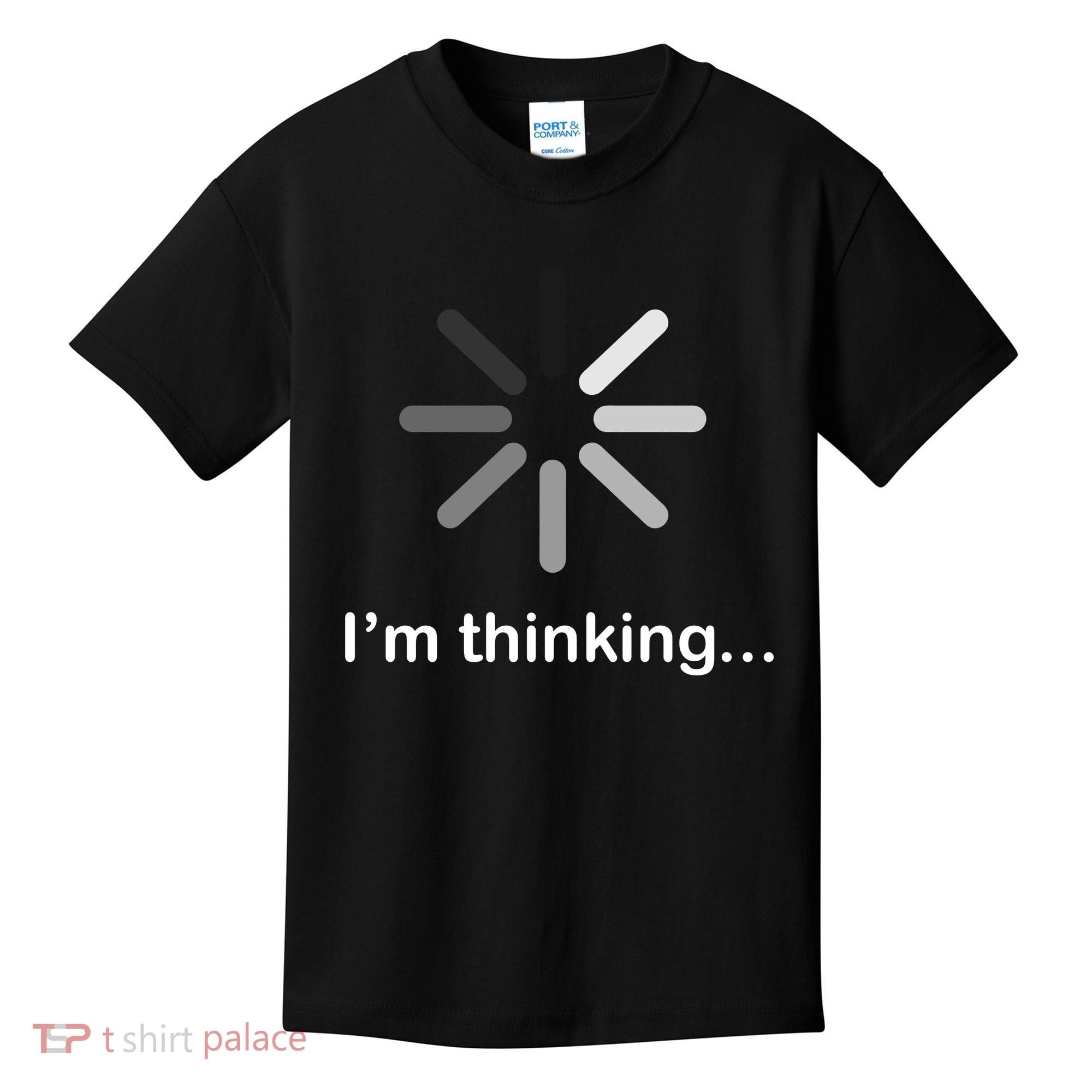 I'm Thinking Loading Logo Kids T-Shirt