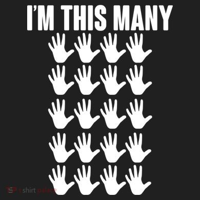 I'm This Many - 100th Birthday Comfort Colors T-Shirt