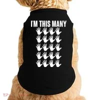 I'm This Many - 100th Birthday Doggie Tank thumb 0