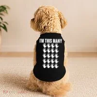 I'm This Many - 100th Birthday Doggie Tank thumb 2