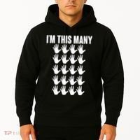 I'm This Many - 100th Birthday Hoodie thumb 2