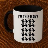 I'm This Many - 100th Birthday Coffee Mug thumb 2