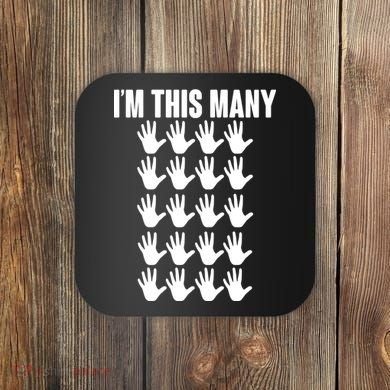 I'm This Many - 100th Birthday Coaster