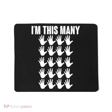 I'm This Many - 100th Birthday Mousepad