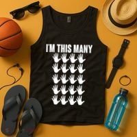 I'm This Many - 100th Birthday Tank Top thumb 4