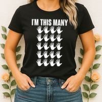 I'm This Many - 100th Birthday Women's T-Shirt thumb 2