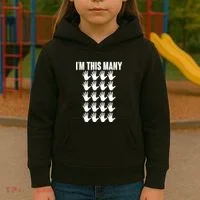 I'm This Many - 100th Birthday Kids Hoodie thumb 3