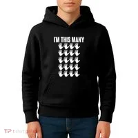 I'm This Many - 100th Birthday Kids Hoodie thumb 4