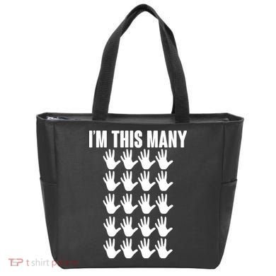 I'm This Many - 100th Birthday Tote Bag