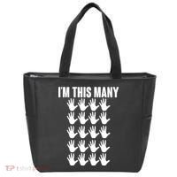 I'm This Many - 100th Birthday Tote Bag thumb 0