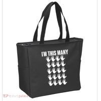 I'm This Many - 100th Birthday Tote Bag thumb 2