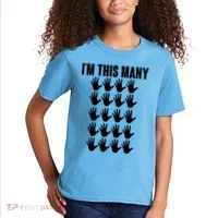 I'm This Many - 100th Birthday Kids T-Shirt thumb 2