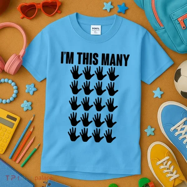 I'm This Many - 100th Birthday Kids T-Shirt