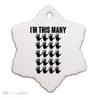 I'm This Many - 100th Birthday Ceramic Ornament thumb 0