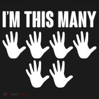I'm This Many - 30th Birthday USA-Made Doggie Bandana thumb 2