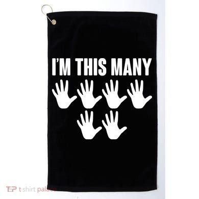 I'm This Many - 30th Birthday Golf Towel