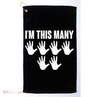 I'm This Many - 30th Birthday Golf Towel thumb 0