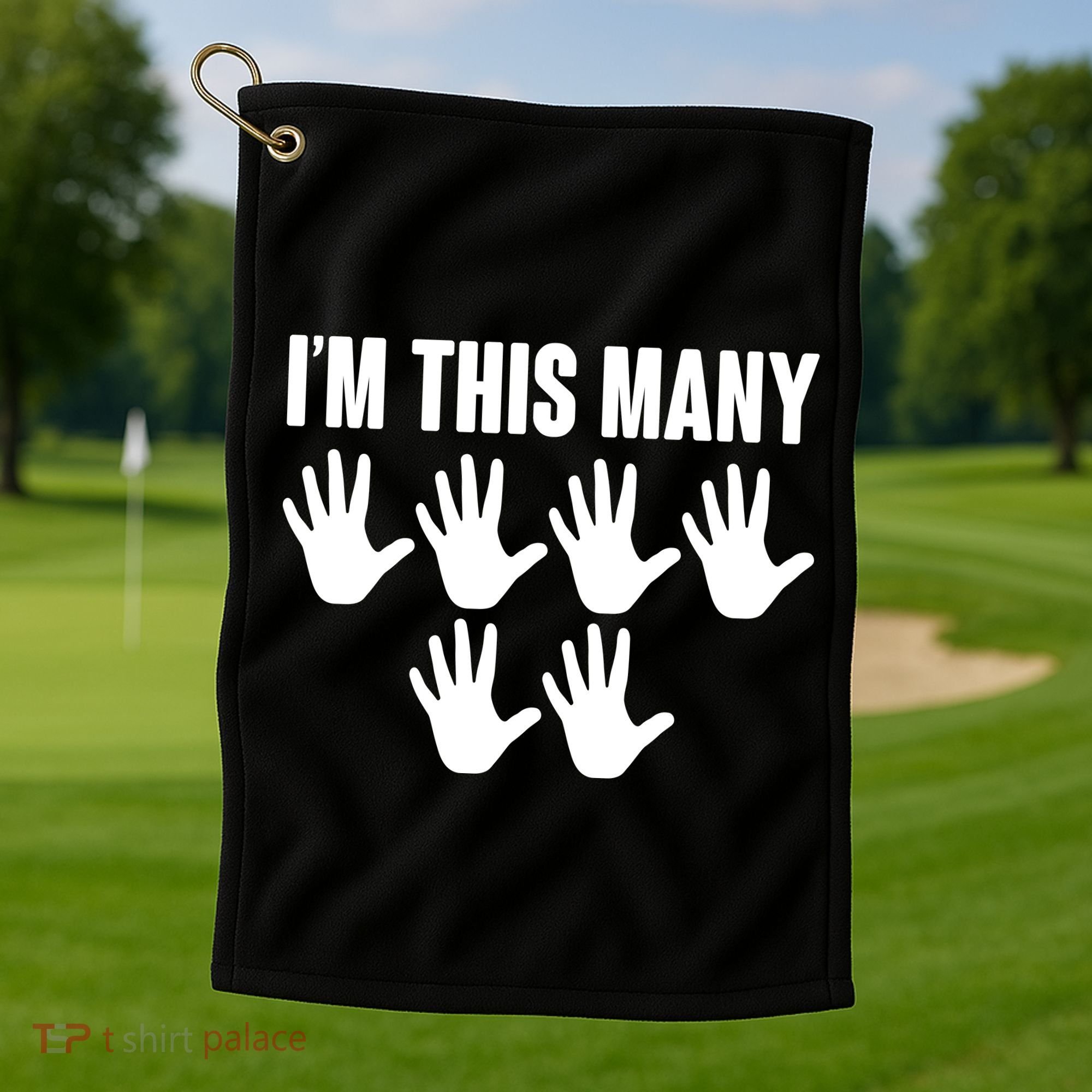 I'm This Many - 30th Birthday Golf Towel