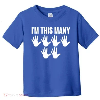 I'm This Many - 30th Birthday Toddler T-Shirt