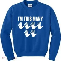 I'm This Many - 30th Birthday Kids Sweatshirt thumb 0