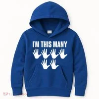 I'm This Many - 30th Birthday Kids Hoodie thumb 0