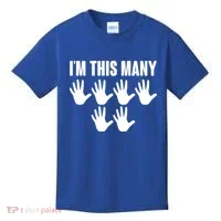 I'm This Many - 30th Birthday Kids T-Shirt thumb 0