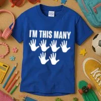 I'm This Many - 30th Birthday Kids T-Shirt thumb 3