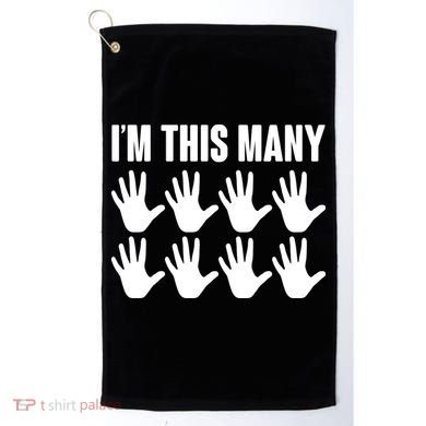 I'm This Many - 40th Birthday Golf Towel