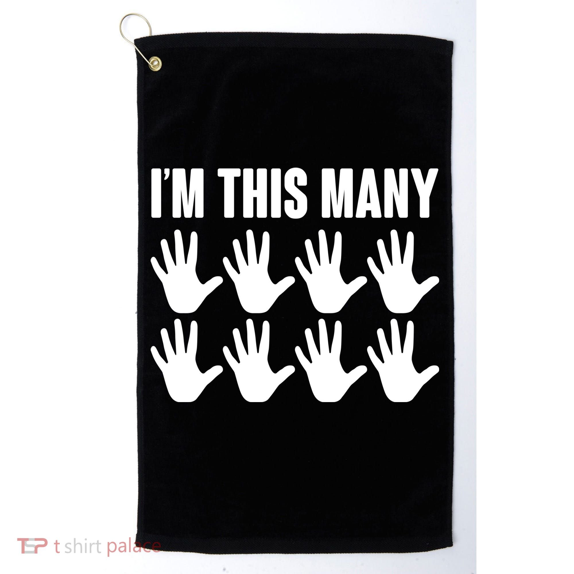 I'm This Many - 40th Birthday Golf Towel