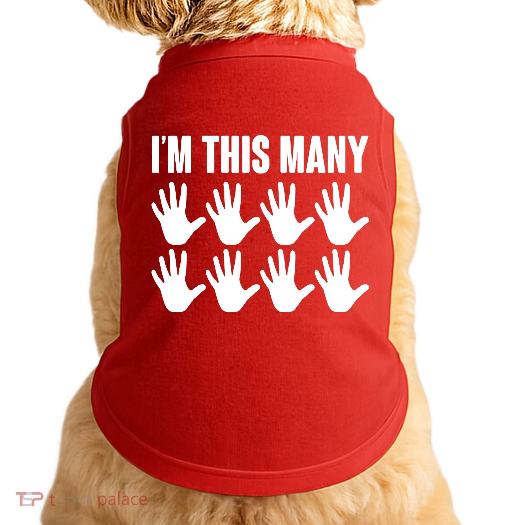 I'm This Many - 40th Birthday Doggie Tank