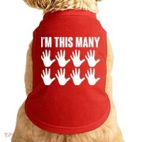 I'm This Many - 40th Birthday Doggie Tank thumb 0