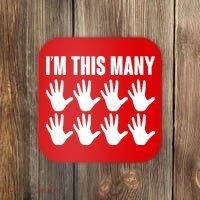 I'm This Many - 40th Birthday Coaster thumb 0