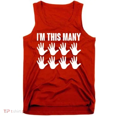 I'm This Many - 40th Birthday Tank Top