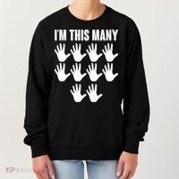 I'm This Many - 50th Birthday Women's Sweatshirt thumb 0
