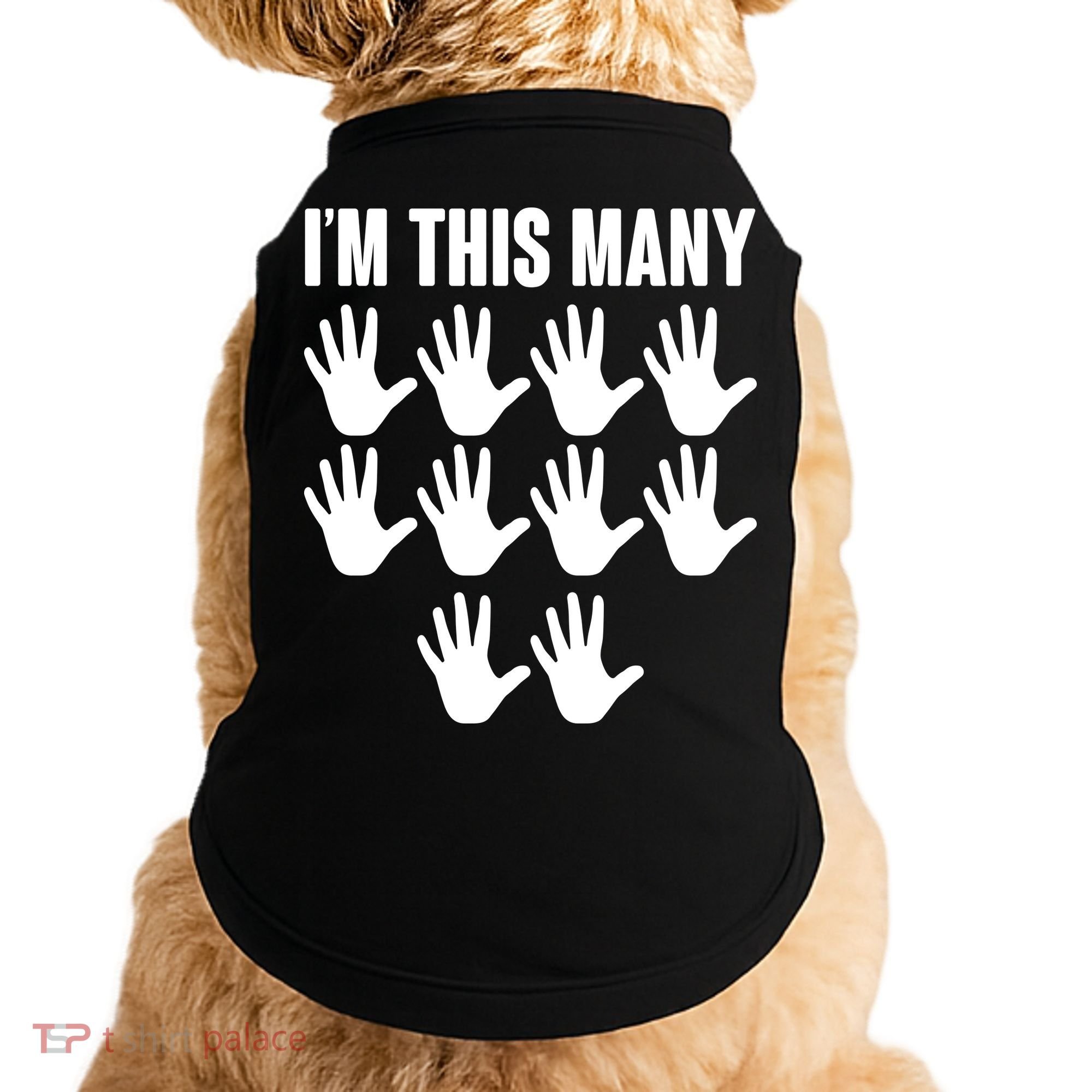 I'm This Many - 50th Birthday Doggie Tank