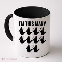 I'm This Many - 50th Birthday Coffee Mug thumb 0