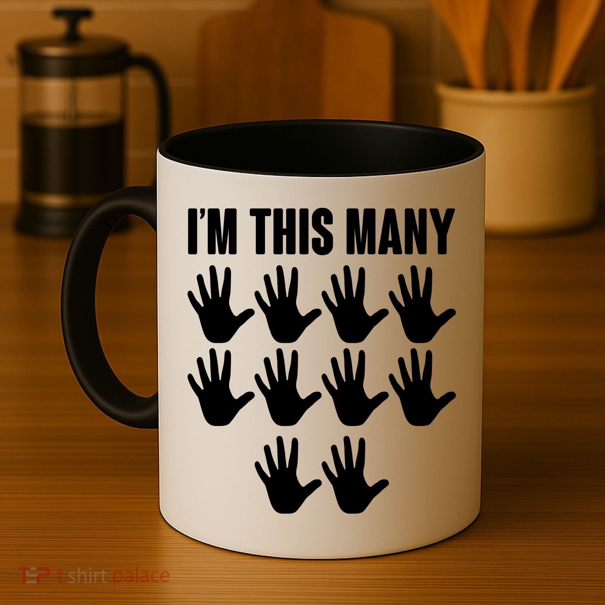 I'm This Many - 50th Birthday Coffee Mug